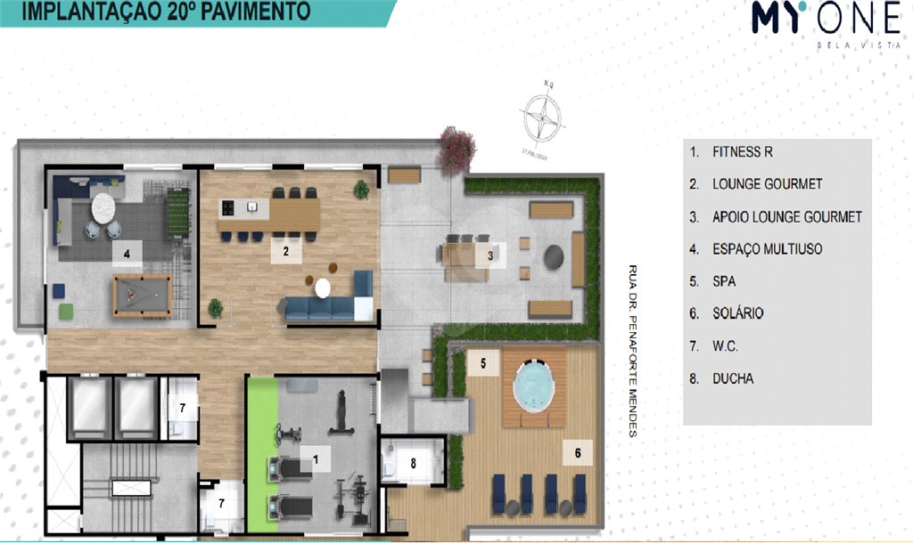 Studio à venda com 1 quarto em Bela Vista, São Paulo, SP