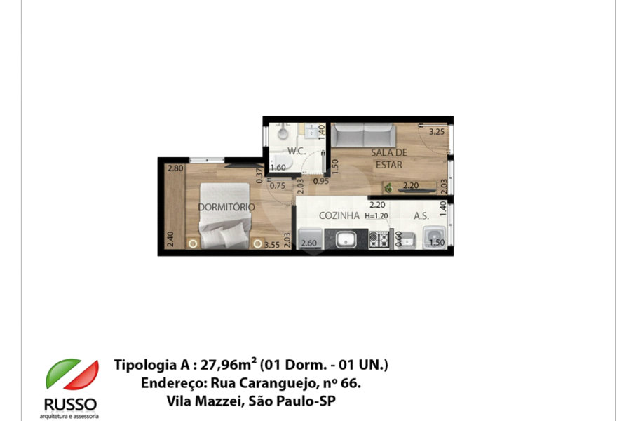 Apartamento à venda com 1 quarto em Tucuruvi, São Paulo, SP