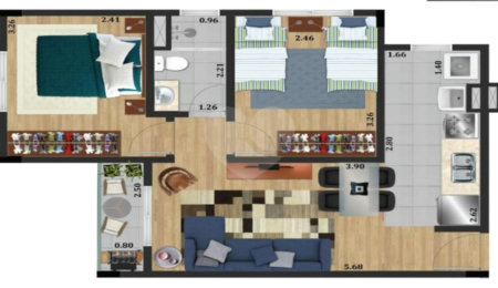 Apartamento à venda com 2 quartos em Jardim Aida, Guarulhos, SP