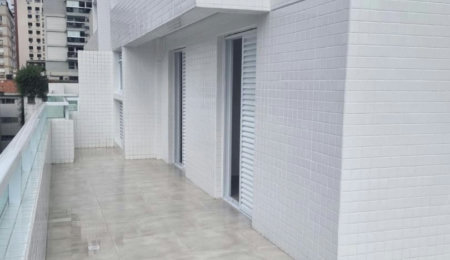 Apartamento Garden 94 m² com 2 dormitórios à venda no Embaré - Santos/SP