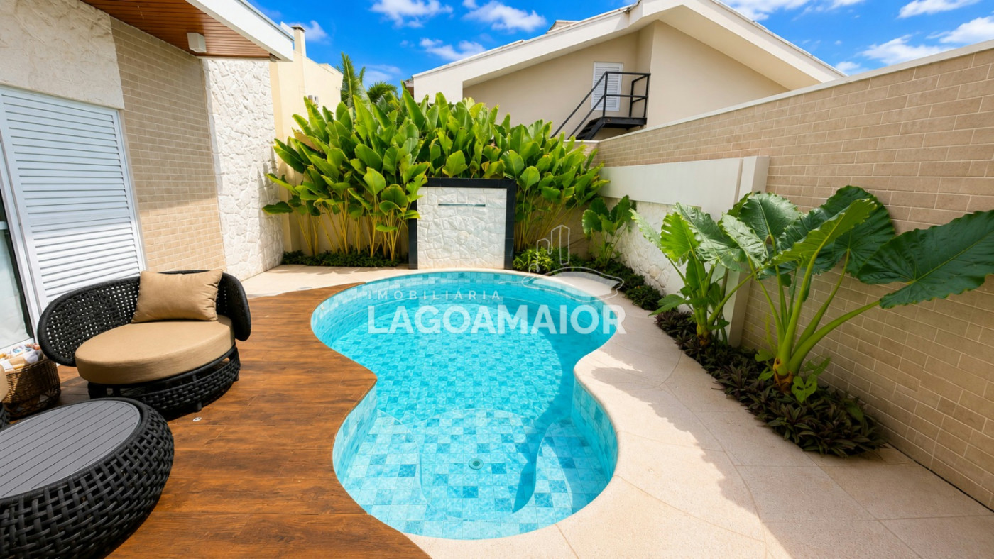 Casa à venda com 3 quartos, sendo 1 suíte, no condomínio Portal Das Àguas, Três Lagoas - MS