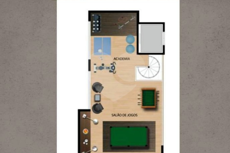 Apartamento à venda com 1 quarto em Tucuruvi, São Paulo, SP