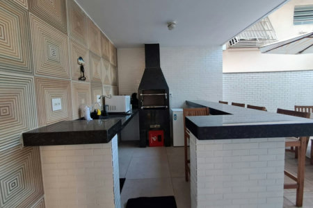 Apartamento, 109 m² - venda por R$ 1.100.000,00 ou aluguel por R$ 6.000,00/mês - Boqueirão - Santos/SP