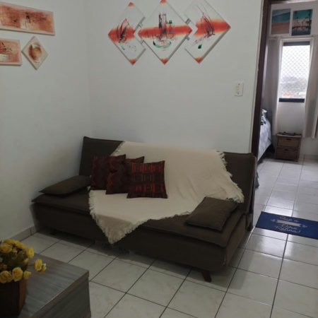 Apartamento à venda com 1 quarto em Boqueirão, Praia Grande - SP
