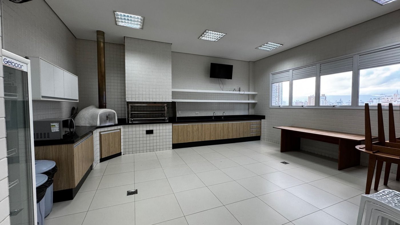 Apartamento com 3 dormitórios, 129 m² - venda por R$ 2.190.000,00 ou aluguel por R$ 11.770,00/mês - Aparecida - Santos/SP