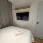 Studio HIS2 mobiliado 38m² na Liberdade, lazer completo, pronto para morar.