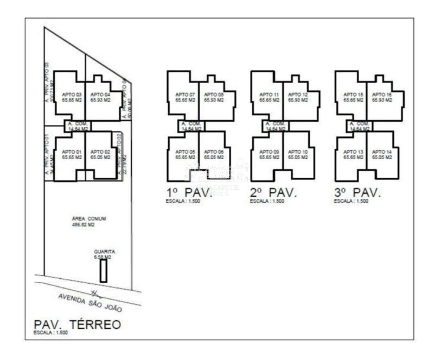 Apartamento à venda com 3 quartos, sendo 1 suíte, em Jardim Santo Antônio, Atibaia, SP