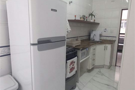 Apartamento com 3 dormitórios à venda, 87 m² por R$ 690.000,00 - Gonzaga - Santos/SP