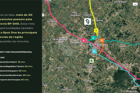 Terreno à venda no condomínio Spot One Parque Empresarial, Jaguariúna - SP