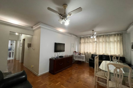 Apartamento com 2 dormitórios à venda, 94 m² por R$ 650.000,00 - Gonzaga - Santos/SP