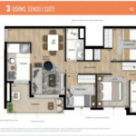 Apartamento à venda com 3 quartos, sendo 1 suíte, em Vila Anastácio, São Paulo, SP