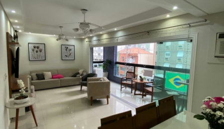 Apartamento com 3 dormitórios à venda, 158 m² por R$ 1.290.000,00 - Ponta da Praia - Santos/SP
