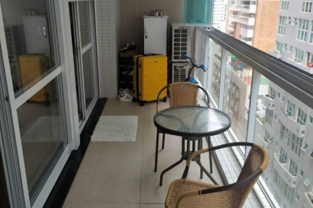 Apartamento com 1 dormitório, 87 m² - venda por R$ 920.000,00 ou aluguel por R$ 6.000,02 - Gonzaga - Santos/SP