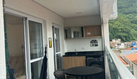 Apartamento com 2 dormitórios à venda, 59 m² por R$ 650.000,00 - Marapé - Santos/SP