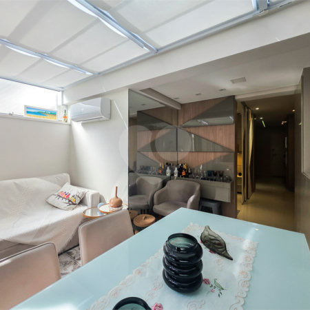 Apartamento Garden - Santa Cecília / Higienópolis - 1 Quartos - Venda / Compra - Quintal