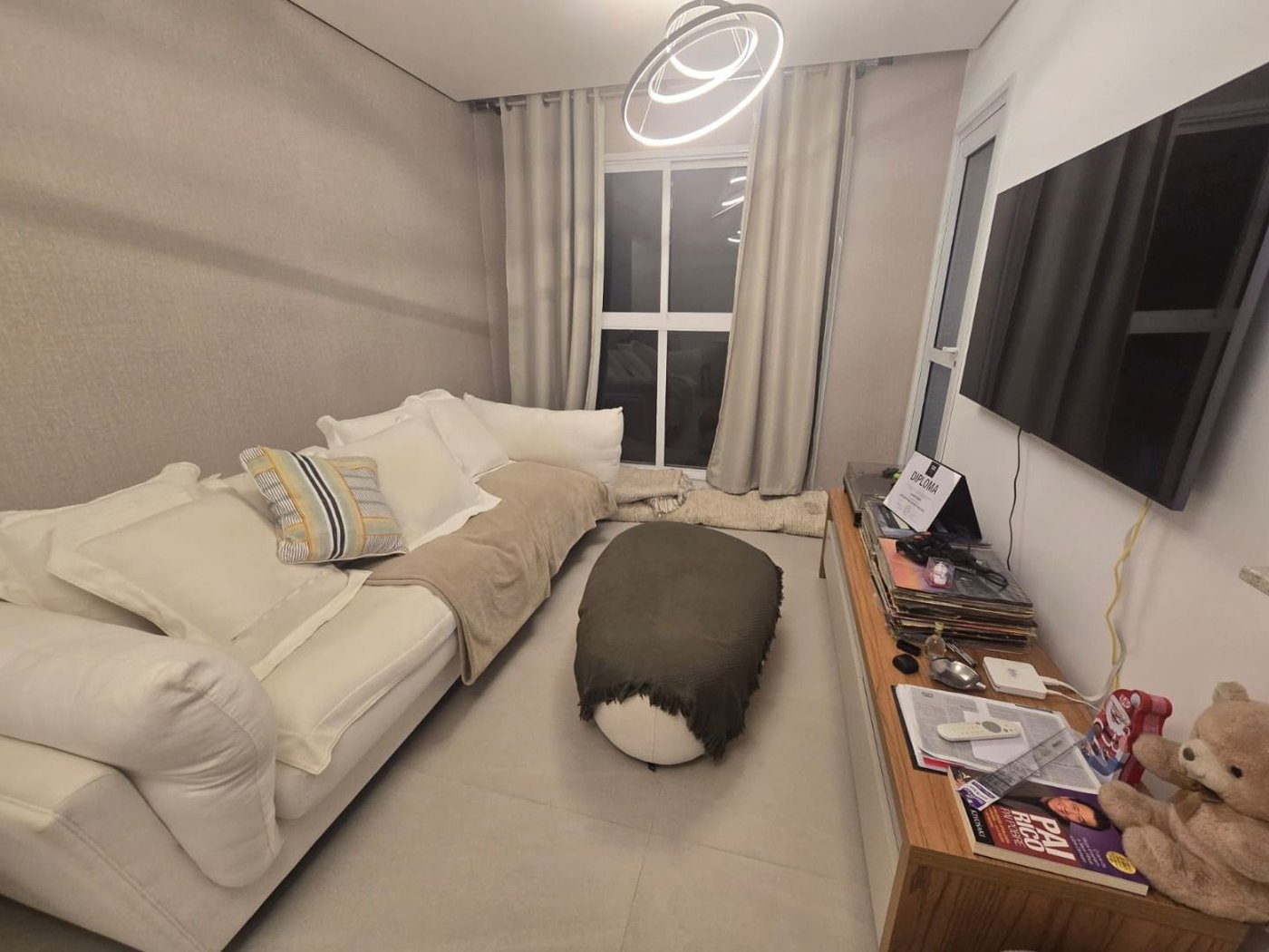 Apartamento com 2 dormitórios à venda, 82 m² por R$ 1.180.000,00 - Aparecida - Santos/SP