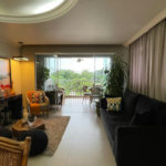 Apartamento com 3 dormitórios frente a praia à venda, 161 m² por R$ 2.200.000 - Gonzaga - Santos/SP