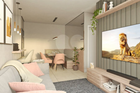 Apartamento à venda com 2 quartos, sendo 1 suíte, em Residencial Jardins da Catalunha, Atibaia, SP