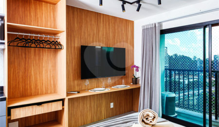 Studio à venda com 1 quarto em Pinheiros, São Paulo, SP