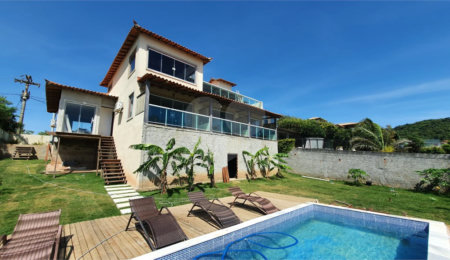 Casa à venda com 4 suítes em Praia Rasa, Armação dos Búzios, RJ