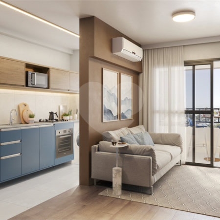 Apartamento à venda com 2 quartos, sendo 1 suíte, em Parque Santa Isabel, Sorocaba, SP