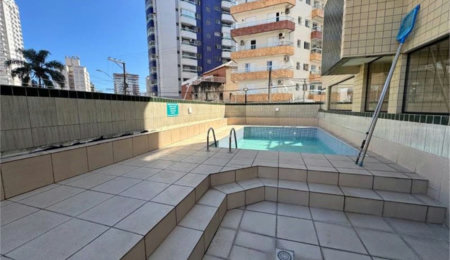 Apartamento Residencial à venda, Vila Guilhermina, Praia Grande - AP1208.