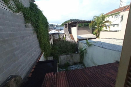 Casa Comercial para locação, Vila Matias, Santos - CA0380.