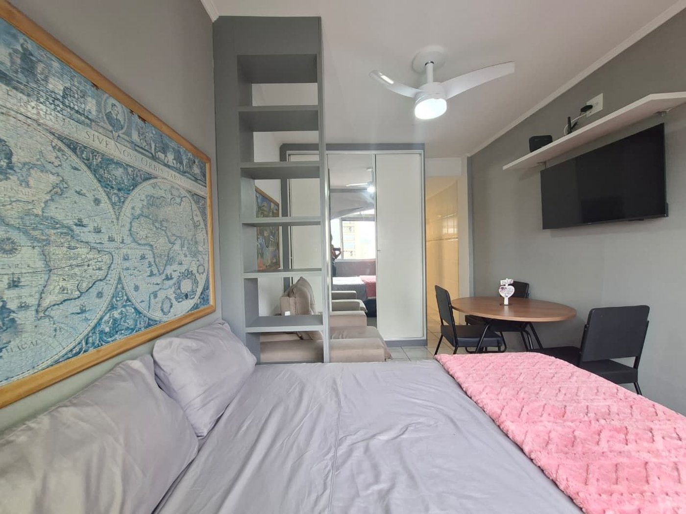 Apartamento com 1 dormitório à venda, 26 m² por R$ 340.000,00 - Aparecida - Santos/SP