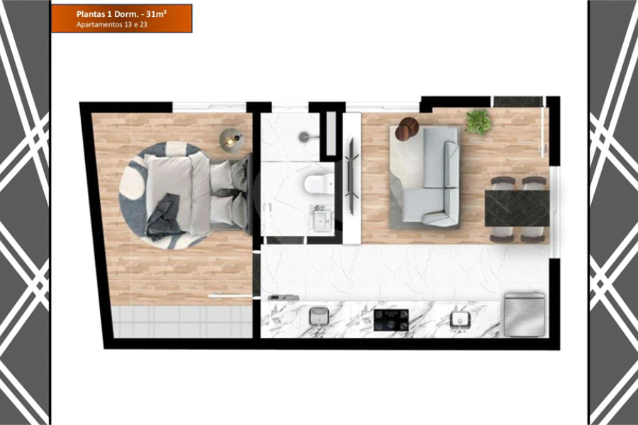 Apartamento à venda ou para alugar com 1 quarto em Jaçanã, São Paulo, SP