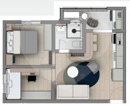 Apartamento 40m² 3