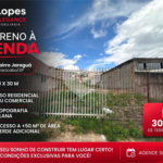 Terreno residencial com vocação comercial à venda no bairro Jaraguá. - 300 m² - 10x30 + acesso a área verde (50 m²)