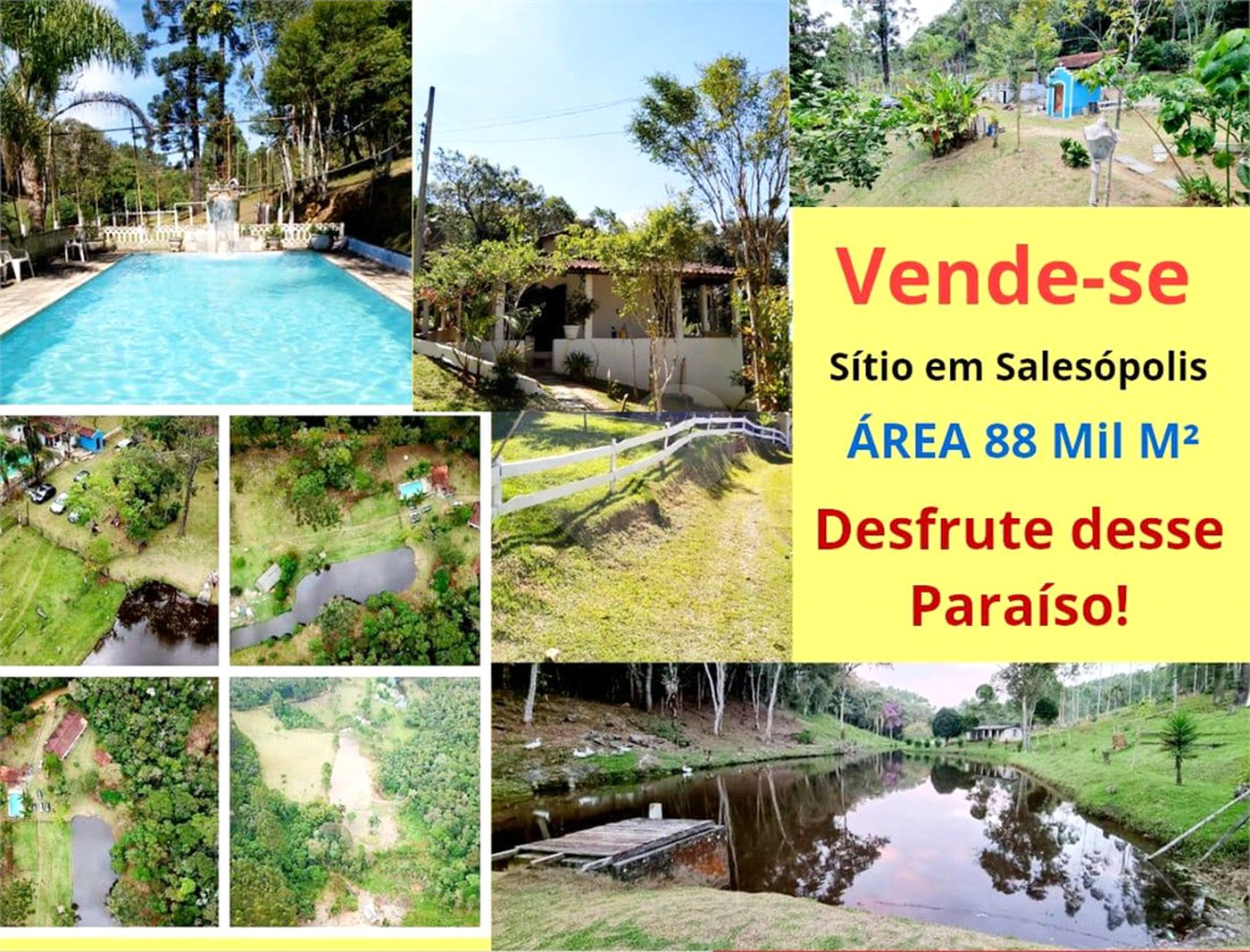 Sítio à venda com 2 quartos, sendo 1 suíte, no Centro, Salesópolis, SP