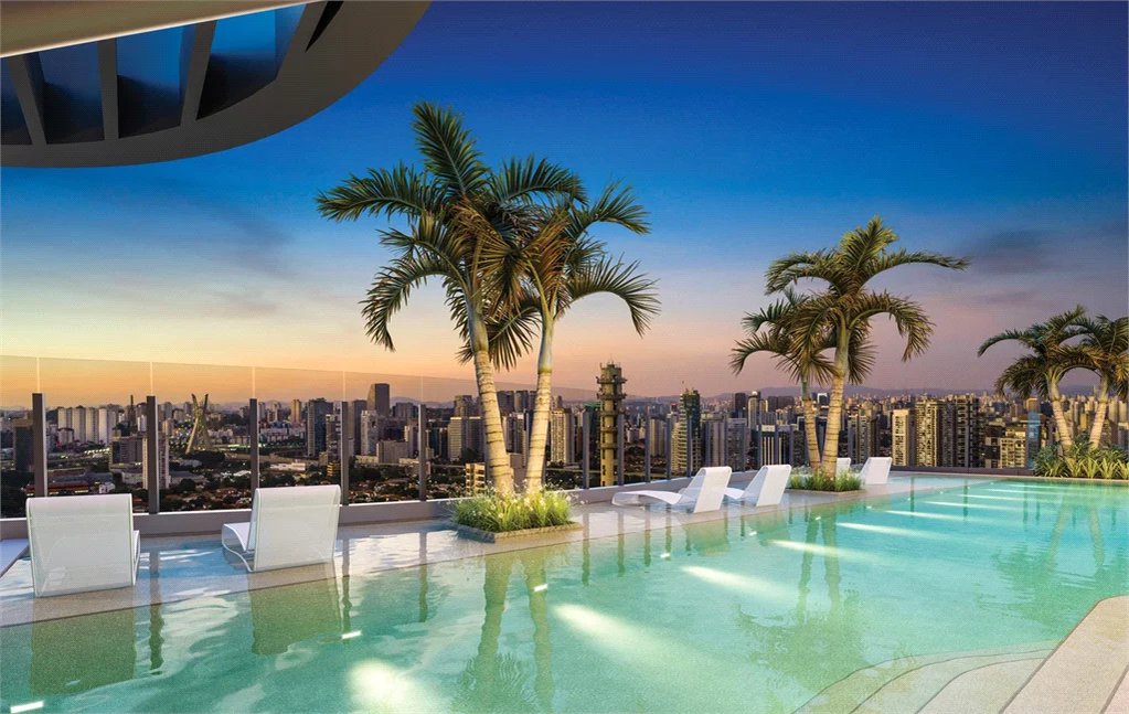 Apartamento à venda com 2 suítes em Santo Amaro, São Paulo, SP