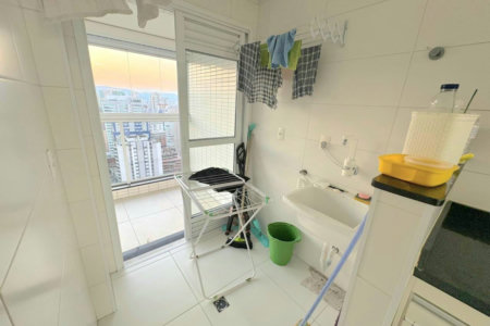 Apartamento para alugar, 54 m² por R$ 6.000,02/mês - Embaré - Santos/SP