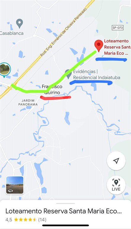 Terreno à venda no condomínio Parque Reserva Santa Maria, Indaiatuba - SP