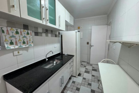 Apartamento com 3 dormitórios para alugar, 80 m² por R$ 4.000,02/mês - Balneário Cidade Atlântica - Guarujá/SP