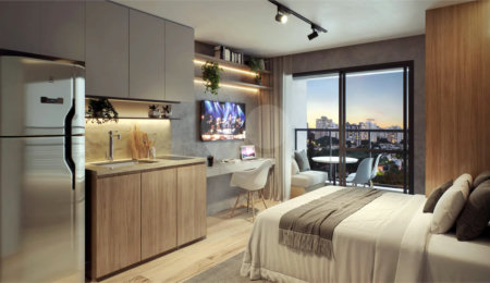 Apartamento à venda com 1 quarto em Vila Gertrudes, São Paulo, SP