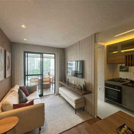 Apartamento à venda com 2 quartos, sendo 1 suíte,  em Jardim Sul, São Paulo, SP