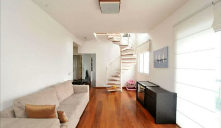 Duplex para alugar com 3 suítes em Santo Amaro, São Paulo, SP