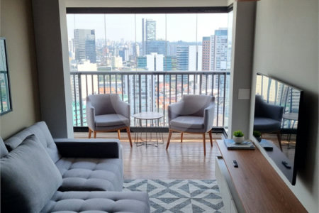Apartamento à venda com 1 suíte em Pinheiros, São Paulo, SP