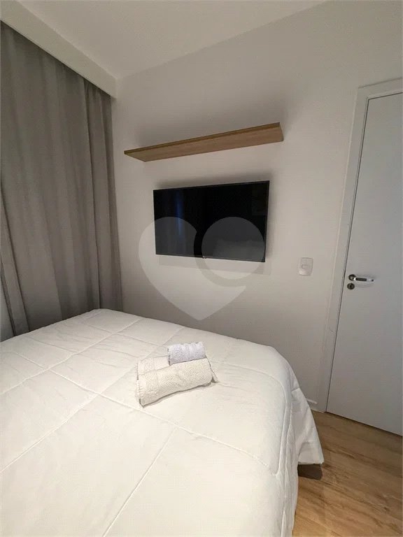 Studio HIS2 mobiliado 38m² na Liberdade, lazer completo, pronto para morar.
