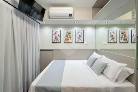 Studio Mobilaido Novo 21m² Próximo Metrô Paraíso