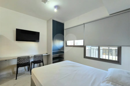 Studio Mobiliado 21m² Próximo Metrô Paraíso