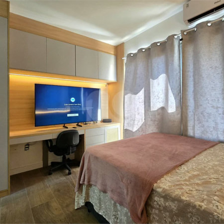 Studio Mobiliado Novo Andar Alto Próximo Metrô Paraíso