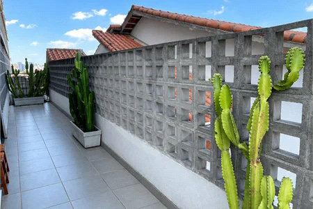 Apartamento para Locação no Jardim Santa Maria, Santo André | 55 m², 1 Dormitório, 1 Vaga e 2 Garden Privativos
