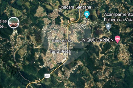 Área mista em Terra Preta para industrial e residencial em Terra Preta, ótima para galpões, excelente localização, próximo rodovia Fernão Dias