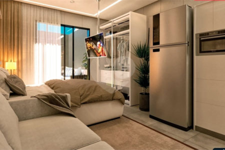 Apartamento novo com 1 dormitório com lazer completo