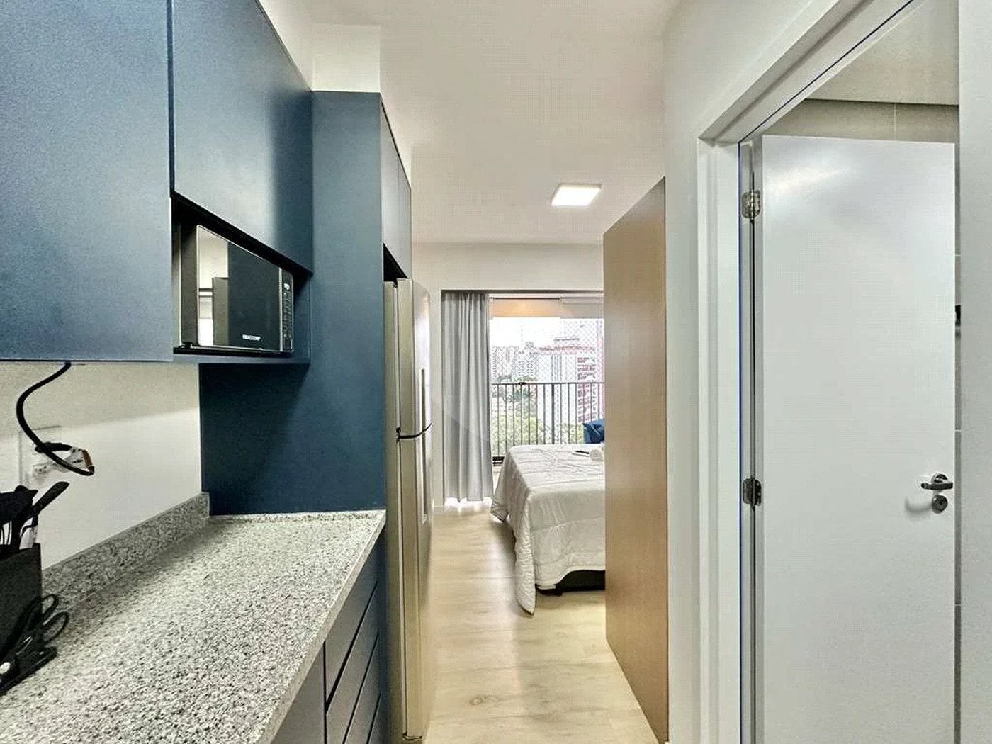 Studio mobiliado e equipado – Vila Mariana / Metrô Vila Mariana 22m2