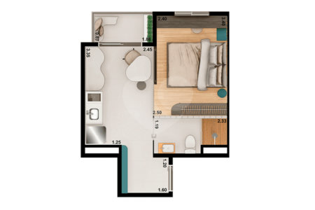 Studio á venda - Vila Mariana