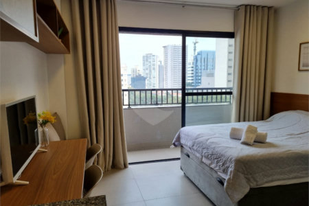 Apartamento à venda ou para alugar com 1 quarto em Pinheiros, São Paulo, SP